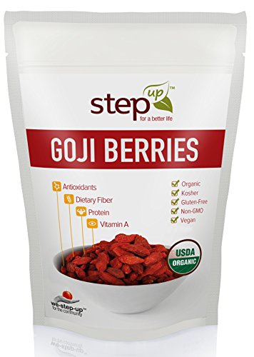 Algopix Similar Product 3 - StepUp Organic Goji Berries  2lbs 