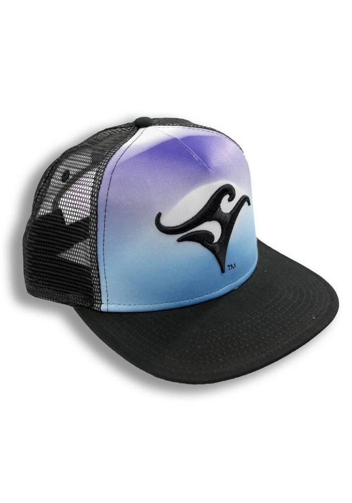 Algopix Similar Product 8 - Deep Ocean Rasta Mesh Hat