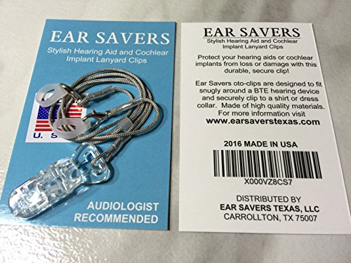 Algopix Similar Product 16 - Bilateral Lanyard Clip for Hearing Aids