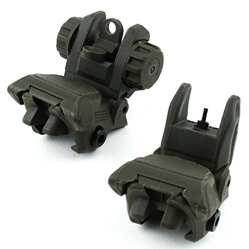 Algopix Similar Product 13 - TacFire Low Profile Polymer FlipUp