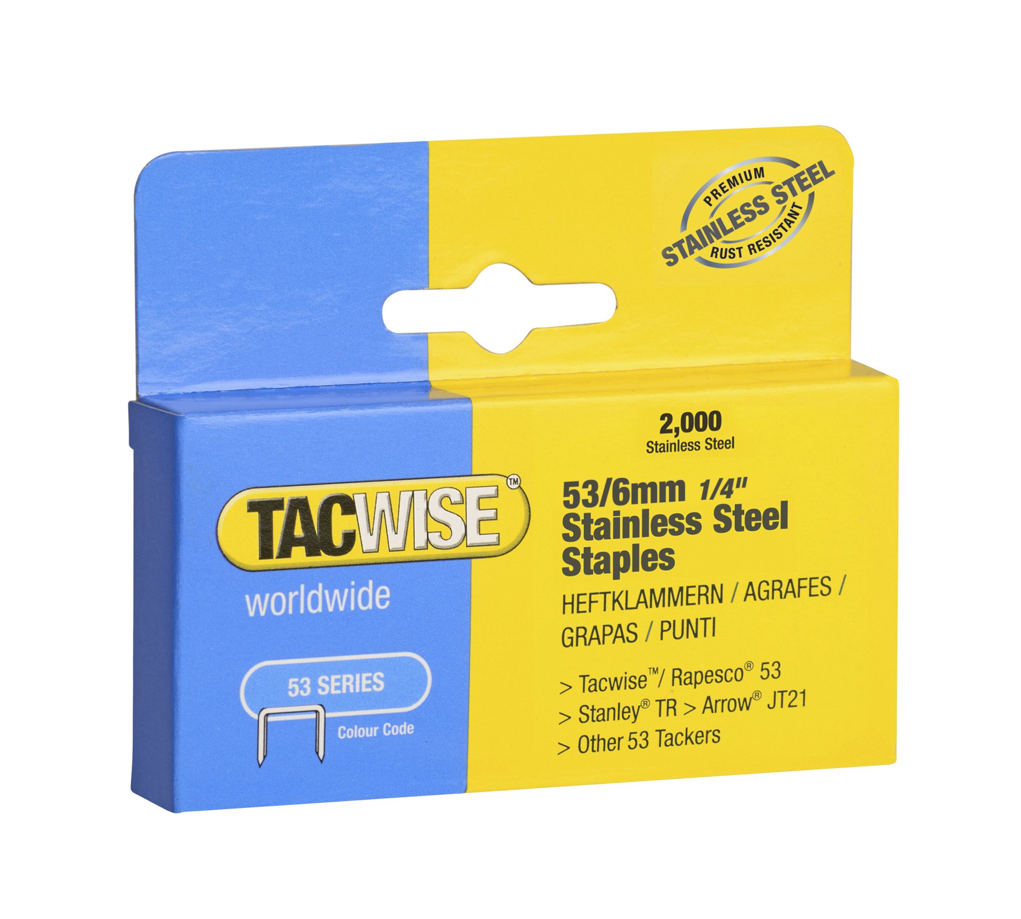 Algopix Similar Product 4 - Tacwise 1268 Type 536 mm Stainless
