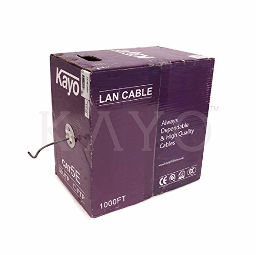 Algopix Similar Product 13 - KAYO CAT5e  24 AWG  1000 ft Ethernet