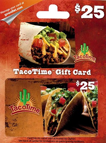 Algopix Similar Product 4 - Taco Time Gift Card $25