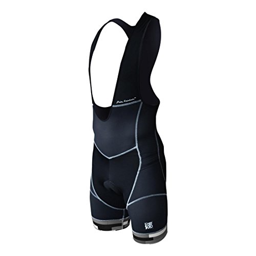 Algopix Similar Product 6 - De Soto Mens Riviera Tri Bib Grey