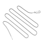 Algopix Similar Product 5 - 925 Sterling Silver 8MM Box Chain 