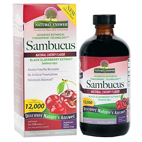 Algopix Similar Product 11 - Natures Answer AlcoholFree Sambucus