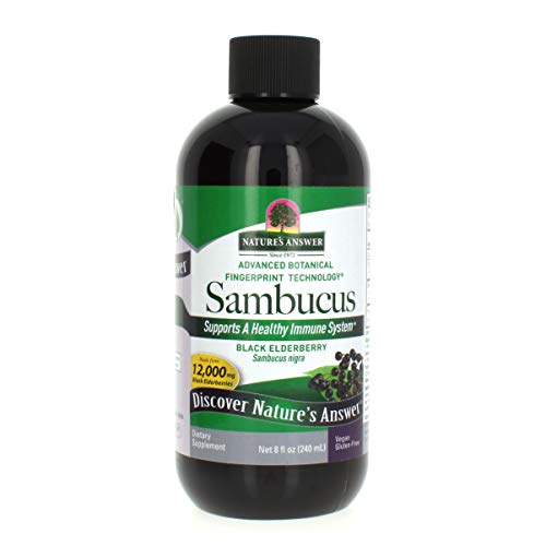 Algopix Similar Product 1 - Natures Answer AlcoholFree Sambucus