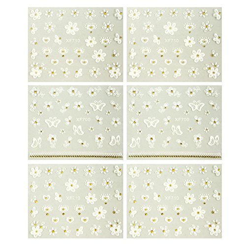 Algopix Similar Product 13 - ALLYDREW Fingernail Stickers Nail Art