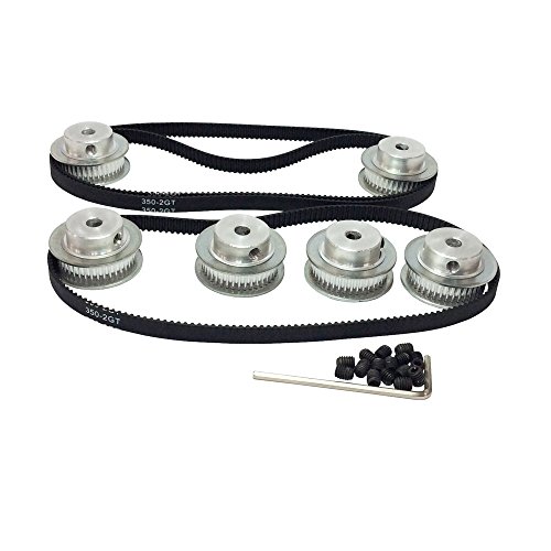 Algopix Similar Product 7 - 2GT 40 Teeth Timing Belt Pulley 8mm