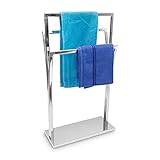Algopix Similar Product 17 - Relaxdays Towel Holder Stainless Steel