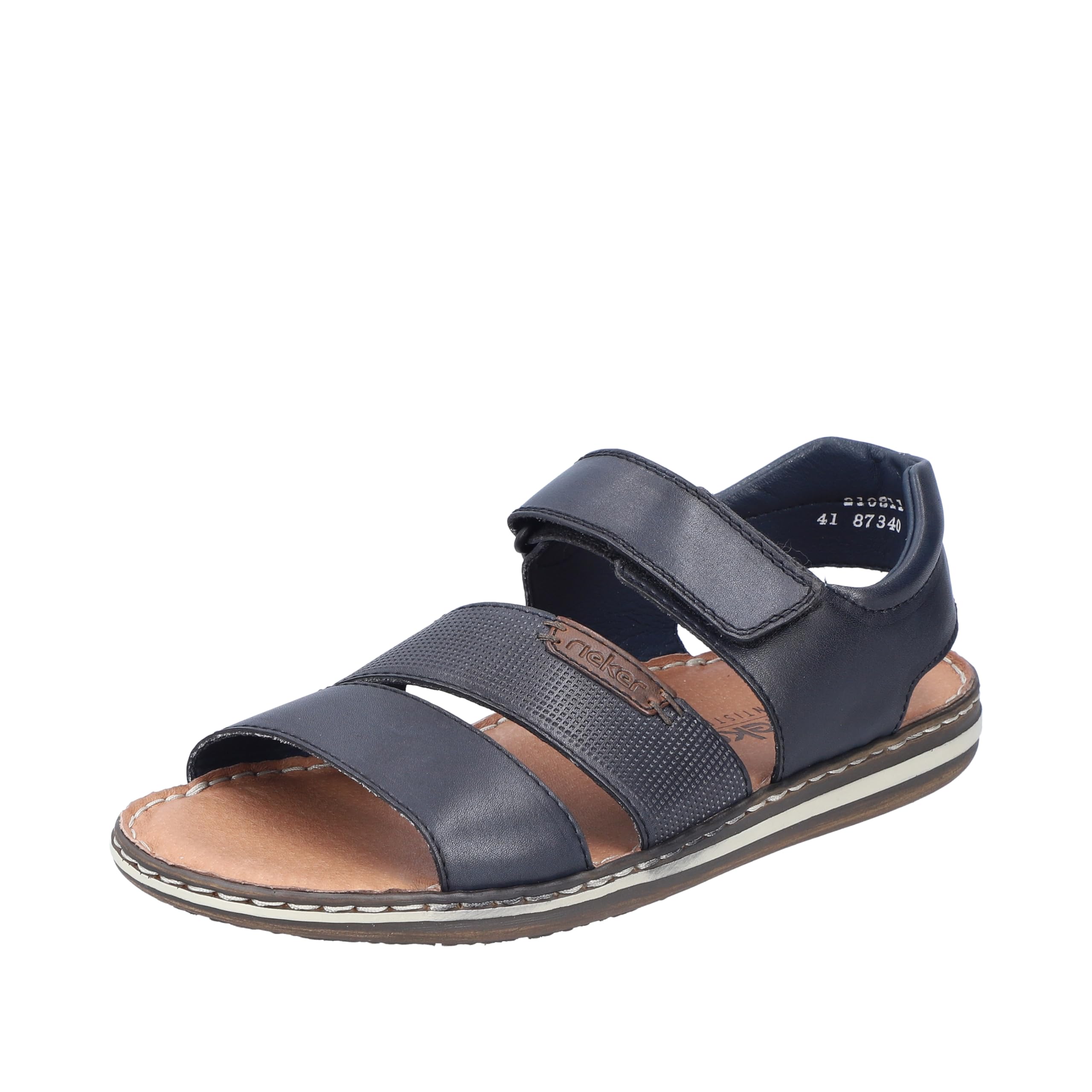 Algopix Similar Product 3 - Rieker Mens Dianette BlueBlack Size 42