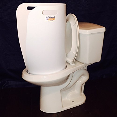 Algopix Similar Product 16 - Urifunnel for Men Converts any Toilet