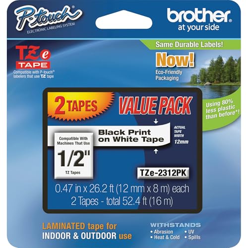 Algopix Similar Product 10 - Brother Genuine PTouch TZe231 2 Pack