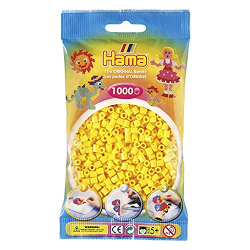 Algopix Similar Product 13 - Bulk BuyHama Yellow 20703 Midi Beads