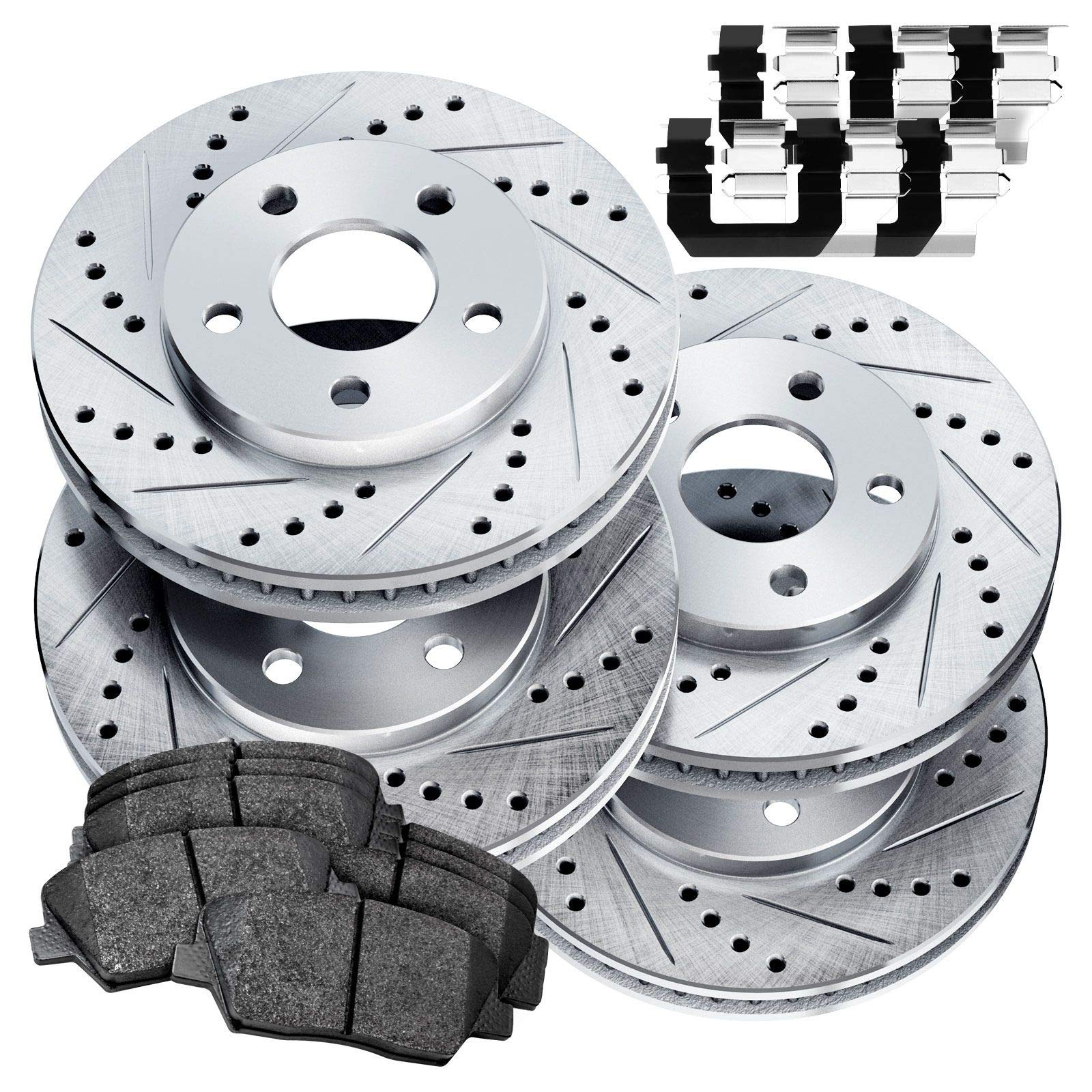 Algopix Similar Product 13 - PowerSport Front Rear Brakes and Rotors