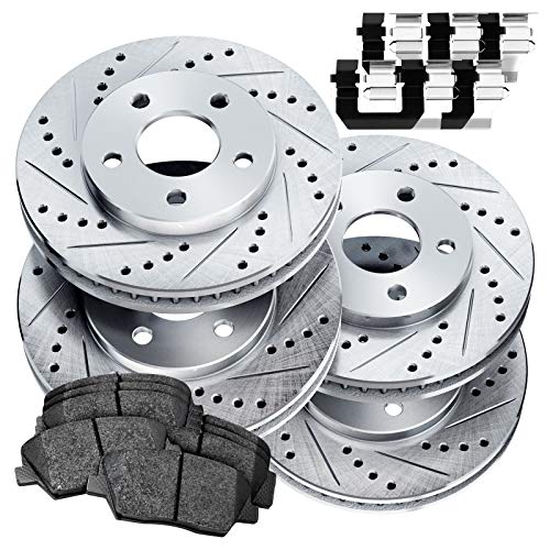 Algopix Similar Product 9 - PowerSport Front Rear Brakes and Rotors