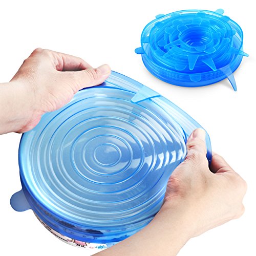 Algopix Similar Product 20 - Orblue Silicone Stretch Lids 6Pack of