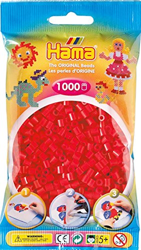 Algopix Similar Product 19 - Bulk BuyHama Red 20705 Midi Beads