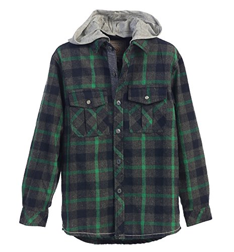 Algopix Similar Product 14 - Gioberti Big Boys Flannel Shirt