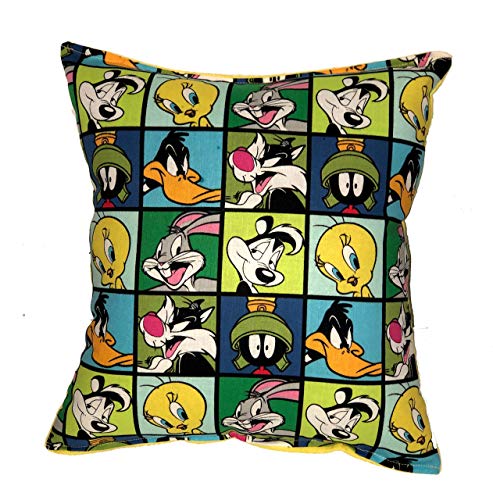 Algopix Similar Product 11 - Looney Toons Pillow Tweety Le Pew Bugs