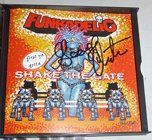 Algopix Similar Product 13 - George Clinton Signed Funkadelic 3 CD