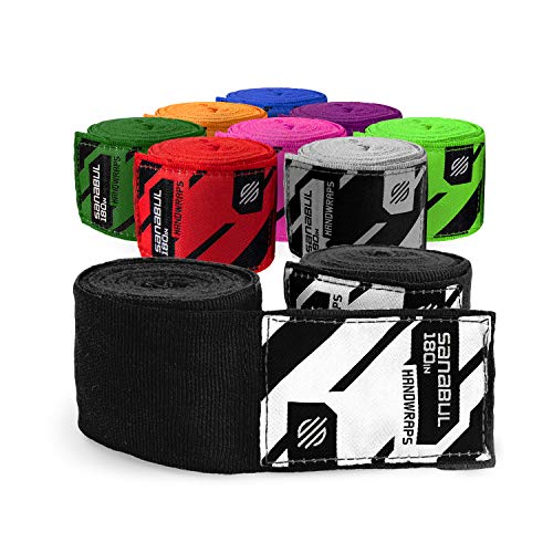 Algopix Similar Product 5 - Sanabul Boxing Handwraps Elastic 180