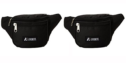 Algopix Similar Product 18 - Everest Signature Fanny Pack Black Set