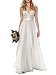Algopix Similar Product 14 - Ikerenwedding Womens VNeck Aline