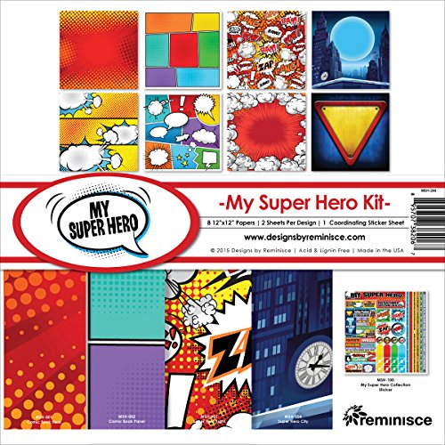 Algopix Similar Product 4 - Reminisce My Super Hero Collection Kit
