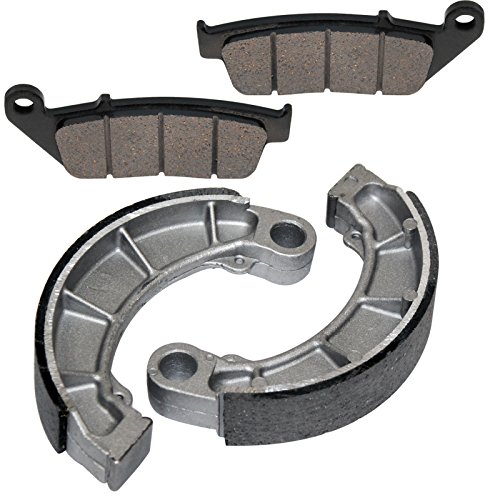 Algopix Similar Product 8 - Caltric Front Brake Pads  Rear Brake