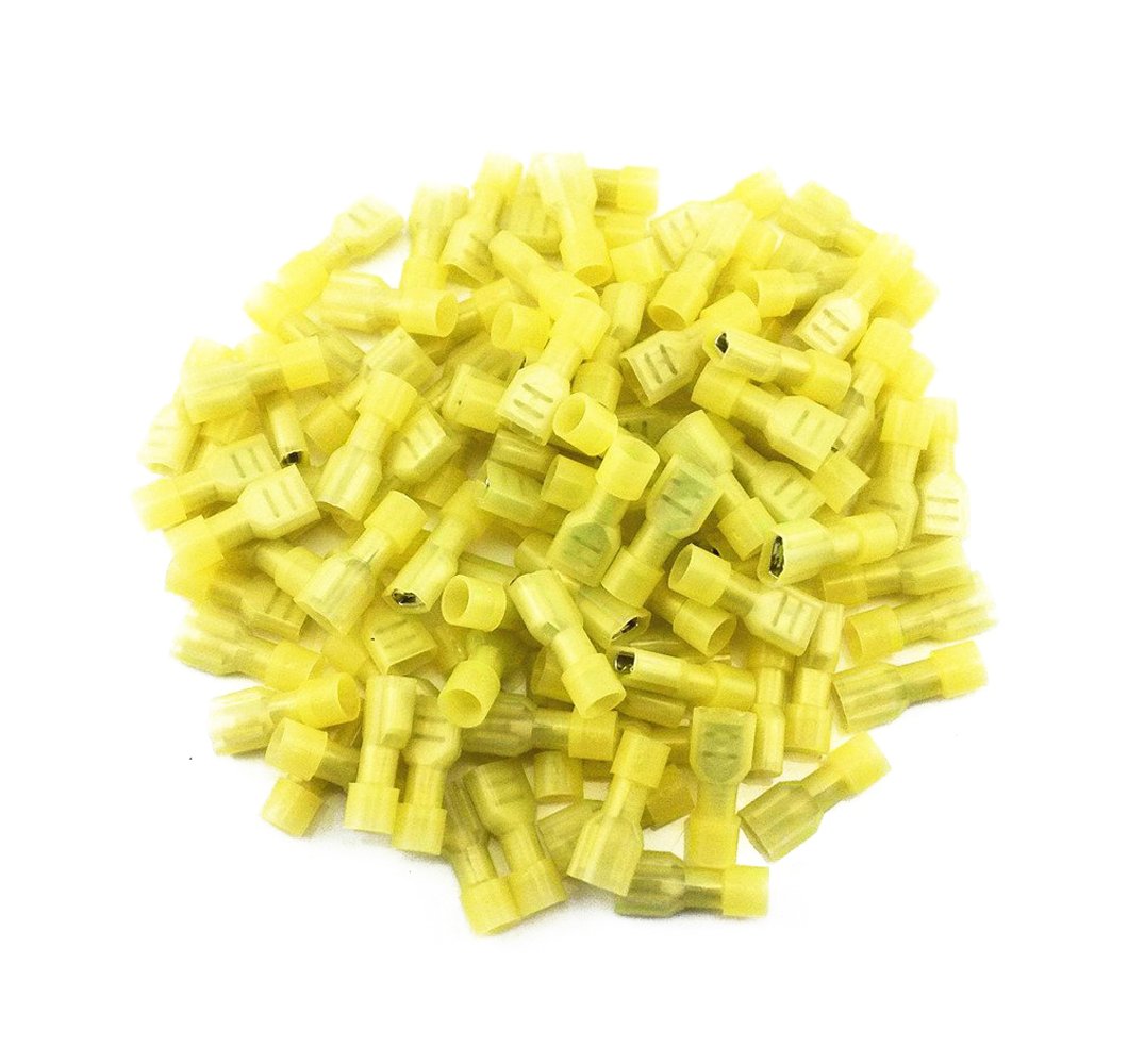 Algopix Similar Product 6 - Yueton 100pcs Yellow 1210Gauge