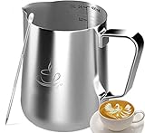 Algopix Similar Product 18 - Milk Frothing Pitcher Milk Frother