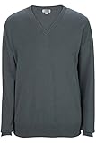 Algopix Similar Product 7 - Ed Garments Mens Fine Gauge V Neck