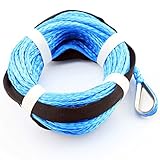 Algopix Similar Product 4 - Blue Dyneema Synthetic Winch Rope Cable