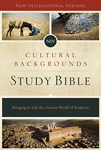 Algopix Similar Product 2 - NIV Cultural Backgrounds Study Bible