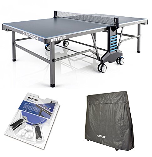 Algopix Similar Product 7 - Kettler Outdoor 10 Table Tennis Table