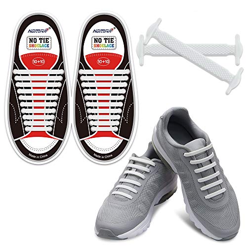 Algopix Similar Product 19 - HOMAR No Tie Shoelaces for Kids and