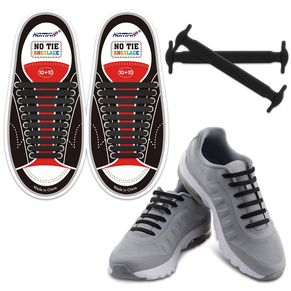 Algopix Similar Product 8 - HOMAR No Tie Shoelaces for Kids and