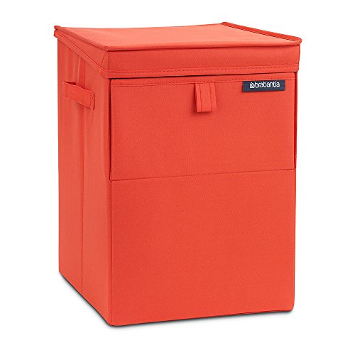 Algopix Similar Product 20 - Brabantia Warm Red Stackable Laundry