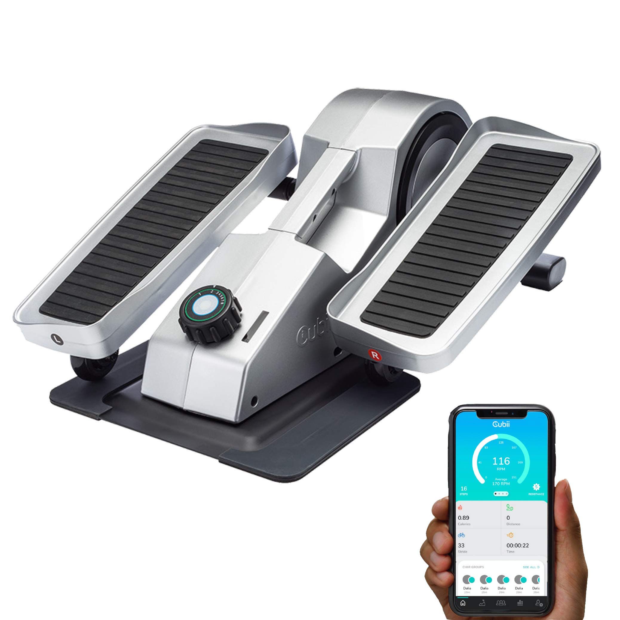 Algopix Similar Product 4 - Cubii Under Desk Elliptical Bluetooth