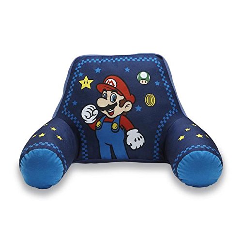 Algopix Similar Product 7 - Super Mario Bed Rest Pillow - 1UP