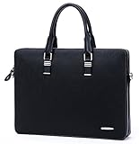 Algopix Similar Product 3 - BOSTANTEN Leather Briefcase Slim