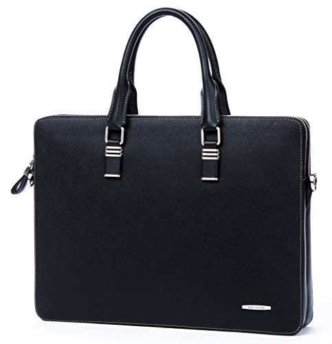 Algopix Similar Product 3 - BOSTANTEN Leather Briefcase Slim