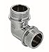 Algopix Similar Product 5 - Chrome Plated Brass Male Elbow Pipe