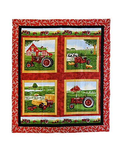 Algopix Similar Product 8 - Farmall Tractor Wall Hanging or Baby