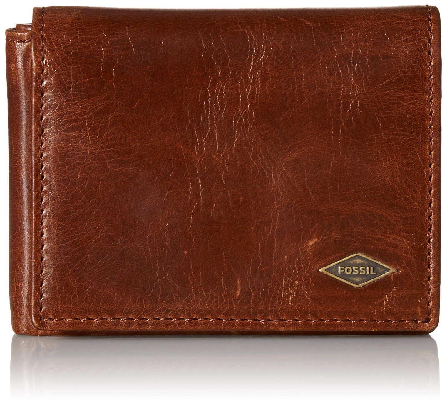 Algopix Similar Product 13 - Fossil Mens Ryan Leather RFIDBlocking