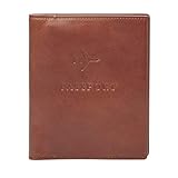 Algopix Similar Product 15 - Fossil mens Case  Cognac passport