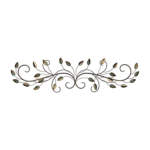 Algopix Similar Product 10 - Stratton Home Decor Patina Scroll Leaf