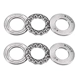 Algopix Similar Product 14 - uxcell 51102 Thrust Ball Bearings 15mm