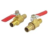 Algopix Similar Product 9 - uxcell Ball Valve ShutOff Valve 10mm